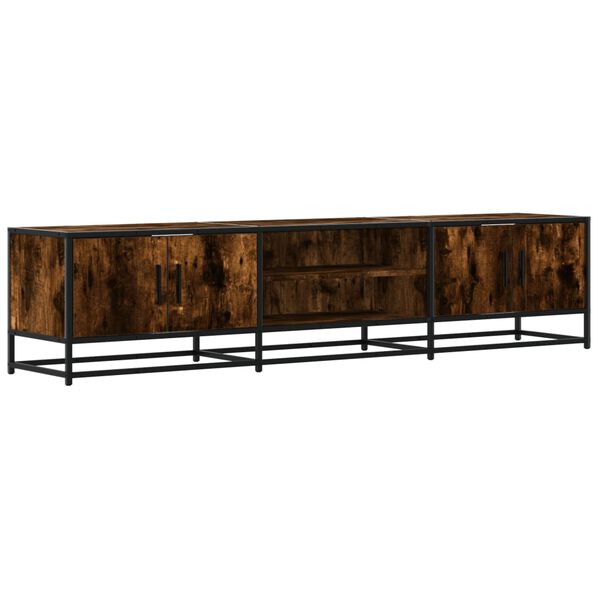 vidaXL TV-Schrank Räuchereiche 180x35x41 cm Holzwerkstoff