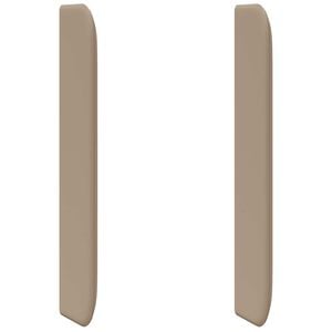 vidaXL Kopfteil Ohr Braun 80 x 16 x 4 cm PVC