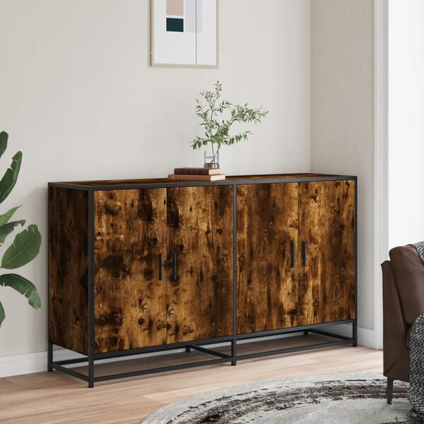 vidaXL Sideboard R&auml;uchereiche 134x35x76 cm Holzwerkstoff
