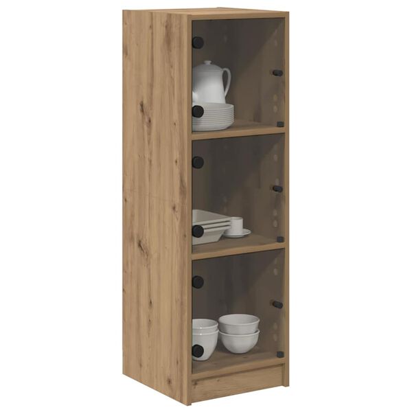 vidaXL Highboard Artisan-Eiche 35 x 37 x 109 cm Holzwerkstoff