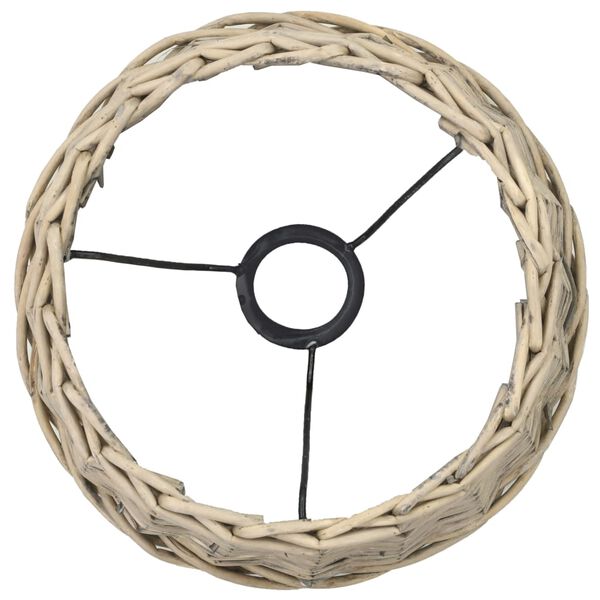 vidaXL Lampenschirm Korbweide 30 x 20 cm Natur