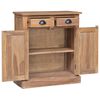 vidaXL Beistellschrank 65 x 30 x 75 cm Massivholz Teak