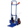 vidaXL Klappbare Sackkarre mit 6 R&auml;dern Blau