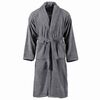 vidaXL Frottee-Bademantel Unisex 100 % Baumwolle Anthrazit L