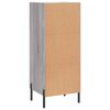 vidaXL Sideboard Grau Sonoma 34,5x34x90 cm Holzwerkstoff