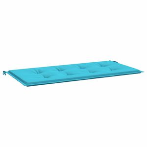 vidaXL Stuhlpolster Oxford-Stoff T&uuml;rkis 100 x 50 x 3 cm