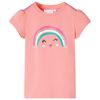 vidaXL Kinder-T-Shirt Korallenrosa 104