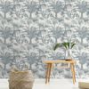 DUTCH WALLCOVERINGS Tapete Kidatu Blau und Wei&szlig;