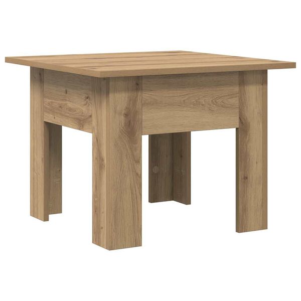 vidaXL Couchtisch Artisan-Eiche 55 x 55 x 42 cm Holzwerkstoff