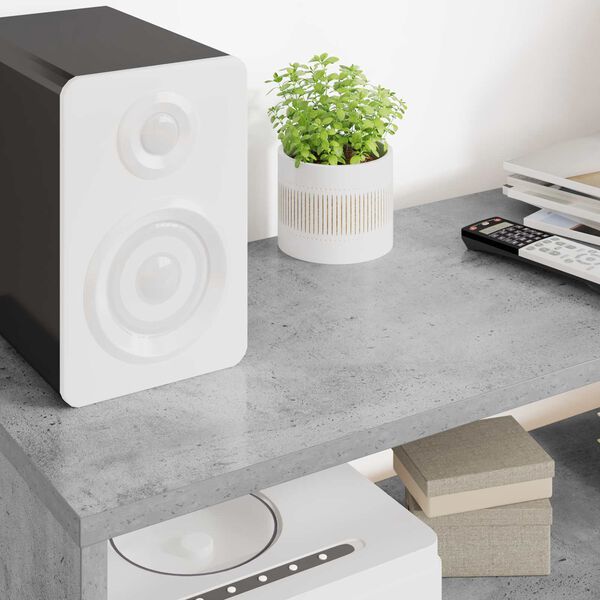 vidaXL TV-Schr&auml;nk Beton Grau 100 x 30 x 40 cm Holzwerkstoff