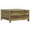 vidaXL Gartenhocker 62x63,5x32 cm Kiefernholz Impr&auml;gniert