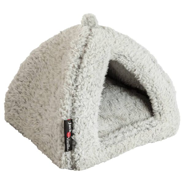 Jack and Vanilla Haustier-Iglu Shell 37x37x37 cm Muschelgrau