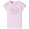 Kinder-T-Shirt Hellrosa 104