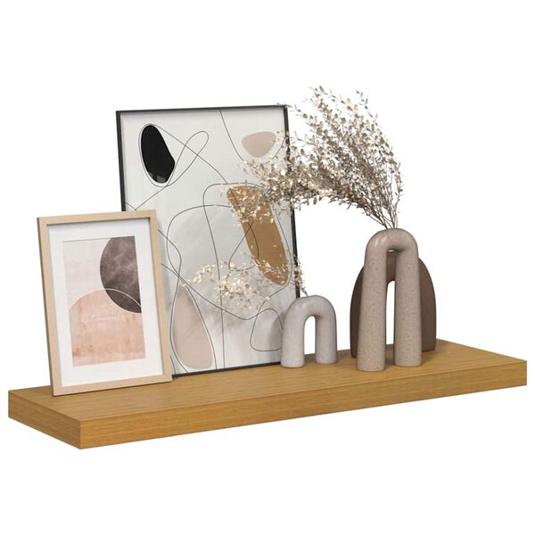 vidaXL Wandregal Wandmontiert Beige 90 x 23,5 x 4 cm Holzwerkstoff