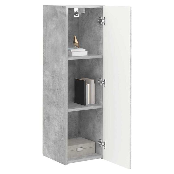 vidaXL TV-Wandschrank 2 pcs Beton 30 x 31 x 100 cm Holzwerkstoff
