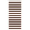 vidaXL Doppelrollo Braun 95x230 cm Stoffbreite 90,9 cm Polyester