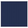 vidaXL Gewichtsdecke Blau 220x230 cm 15 kg Stoff