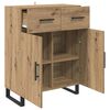 vidaXL Sideboard Artisan-Eiche 69,5 x 34 x 90 cm Holzwerkstoff