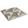 vidaXL Wandpaneele 48 Stk. Beton 50x50 cm XPS 12 m&sup2; Origami