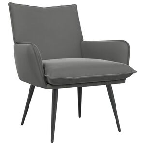 vidaXL Sessel Dunkelgrau Samt
