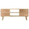 vidaXL TV-Schrank 110×30×45 cm Mango Massivholz