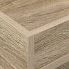 vidaXL Beistelltisch Sonoma-Eiche 30 x 30 x 56 cm Holzwerkstoff