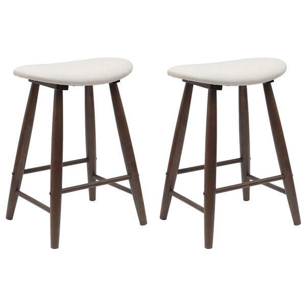 vidaXL Esszimmerst&uuml;hle 2 pcs Hellbraun 46 x 37 x 63 cm