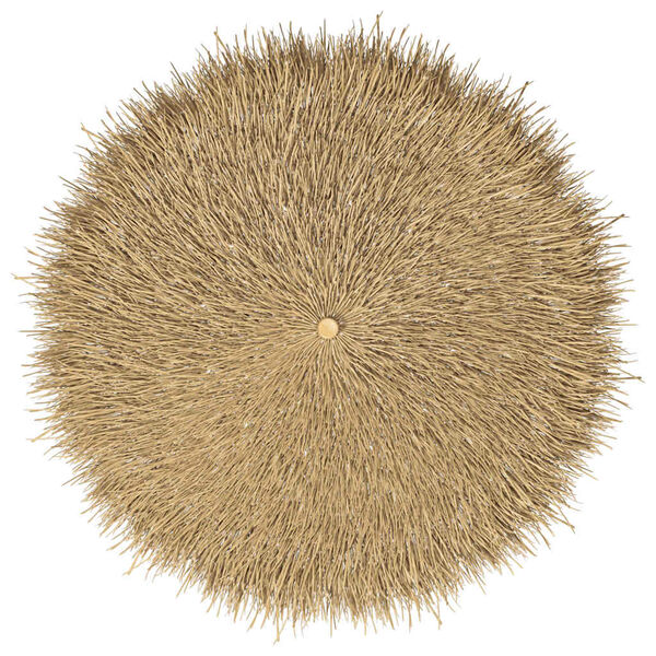 vidaXL Tiki-Schirm mit Bananenblatt-Dach 240 cm Bambus