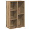 vidaXL B&uuml;cherregal Artisan-Eiche 50x25x80 cm Holzwerkstoff