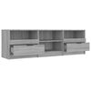 vidaXL TV-Schrank Grau Sonoma 150x33,5x45 cm Holzwerkstoff