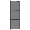 vidaXL Schiebet&uuml;r 76 x 205 cm Verbautes Glas und Aluminium