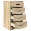 vidaXL Sideboard Sonoma-Eiche 40 x 41 x 75 cm Holzwerkstoff