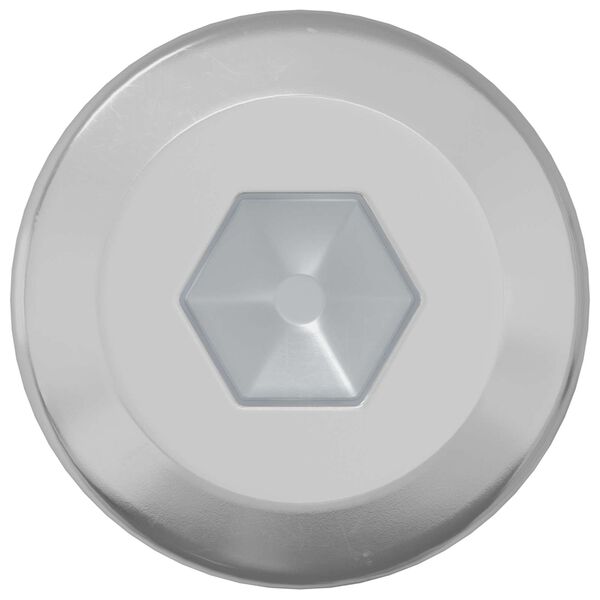 vidaXL Schraube mit Sperre Uni 4865 pcs Silber Stahl