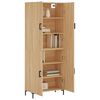 vidaXL Highboard Sonoma-Eiche 69,5x34x180 cm Holzwerkstoff