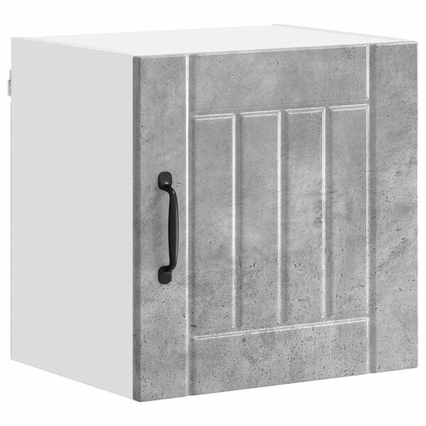 vidaXL K&uuml;chenschrank Beton Grau 40 x 31 x 40 cm Holzwerkstoff