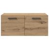 vidaXL Wandschrank Artisan-Eiche 80 x 36.5 x 35 cm Holzwerkstoff