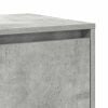 vidaXL Sideboard Beton Grau 135 x 41 x 75 cm Holzwerkstoff