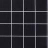 vidaXL Palettenkissen Schwarz Karomuster 60x61,5x10 cm Oxford-Gewebe