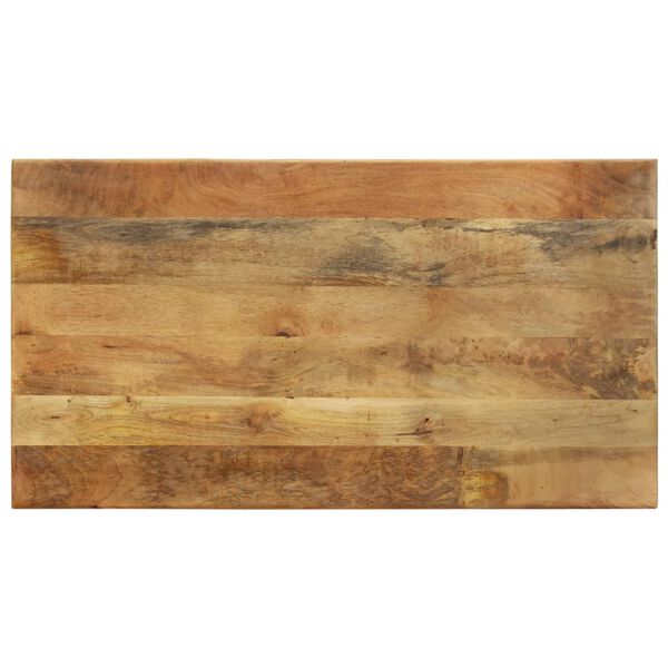 vidaXL Esstisch 110x60x76 cm Massivholz Mango
