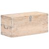 vidaXL Truhe 90x40x40 cm Akazie Massivholz