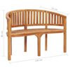 vidaXL 5-tlg. Garten-Lounge-Set Massivholz Teak