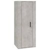 vidaXL TV-Wandschrank Betongrau 40x34,5x100 cm