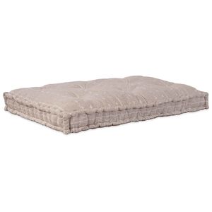 vidaXL Modulares Sofa Hellbraun 120 x 80 x 12 cm Stoff