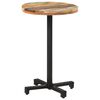 vidaXL Bistrotisch Rund &Oslash;50x75 cm Altholz Massiv