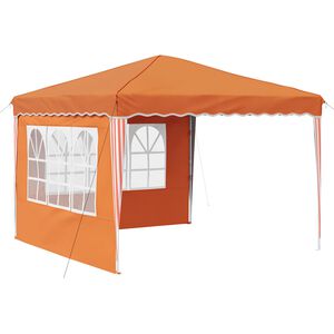 vidaXL Pop-up Partyzelt Orange 288 x 288 x 245 cm Oxford-Stoff