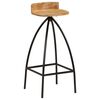 vidaXL Barhocker 2 Stk. Massivholz Mango