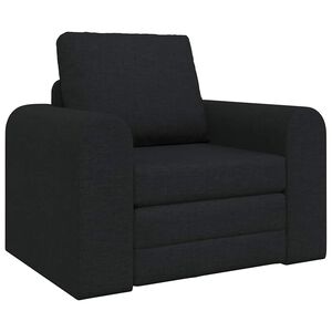 vidaXL Schlafsofa Schwarz 98 x 71 x 83 cm Stoff