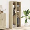 vidaXL Kleiderschrank Sonoma-Eiche 80x50x200 cm Holzwerkstoff