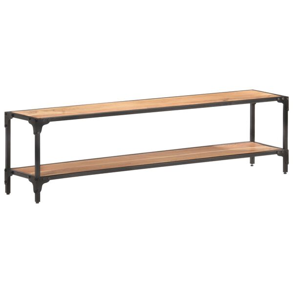 vidaXL TV-Schrank 150x30x40 cm Akazie Massivholz