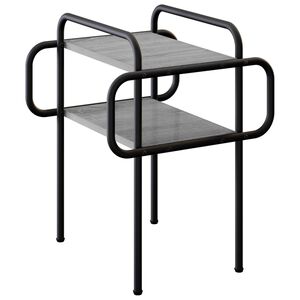 vidaXL Couchtisch Grau Sonoma 40 x 40 x 51 cm Holzwerkstoff